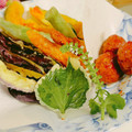 柚子♡⸝⸝⸝'s cooksnap of when they made 野菜or果物の花をちょこんと.