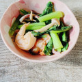 さくらん餅's cooksnap of when they made 海老ときのこのガーリックバター炒め.
