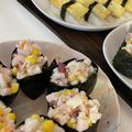 0516suzuno's cooksnap of when they made かっぱさんのサラダ軍艦.