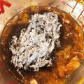 saki1010's cooksnap of when they made かぼちゃのわたの酢の物.