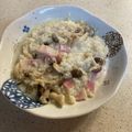 レインボーライス's cooksnap of when they made ベーコンとしめじのクリームリゾット.