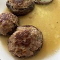 すいかメロン's cooksnap of when they made 時短♪低糖質♪離乳食OK♪しいたけ肉詰め.