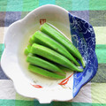 モエコン's cooksnap of when they made おくらの白だし漬け◎.