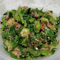 笑福ねこ's cooksnap of when they made つるむらさきとおくらのおひたし.