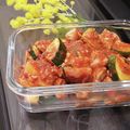 からあげパーティー's cooksnap of when they made 鶏もも肉とズッキーニのトマト煮.