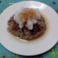 クックJKJH05☆'s cooksnap of when they made （健康づくり）きのこのハンバーグ.