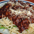 Giant corn's cooksnap of when they made 娘に伝えたい＊トマト缶で簡単ミートソース.