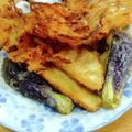 コーヒー甘め's cooksnap of when they made 茄子の天ぷら（衣がカリカリ）.