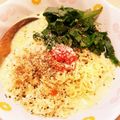 クックWHDGDD☆'s cooksnap of when they made サッポロ一番塩ラーメン明太子クリーム.