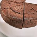 水の恵み's cooksnap of when they made 外はサクッ 濃厚しっとり♪ガトーショコラ.