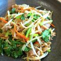 ちーまぐ's cooksnap of when they made 時短♪豚肉と小松菜ともやしの味噌野菜炒め.