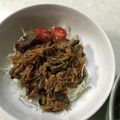 Ruriluru's cooksnap of when they made 子供クッキング プルコギ丼！.