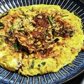 ミヨちゃぶ's cooksnap of when they made 甘辛味！豚ひき肉とニラたっぷりの卵とじ☆.