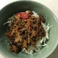 Ruriluru's cooksnap of when they made コストコのプルコギで☆簡単丼ぶり♪.