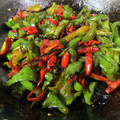 koseiクック's cooksnap of when they made ピーマンor万願寺とうがらしの塩昆布炒め.