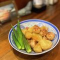 ayoyo219's cooksnap of when they made 圧力鍋で☆イカ団子と里芋の煮物.