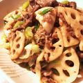 クック☆やーっ！'s cooksnap of when they made 牛肉とレンコンのオイスターソース炒め♪♪.