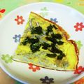 龍青空ママ's cooksnap of when they made オープンオムレツ④しらすと海苔の和風味.