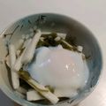 クックVNZV99☆'s cooksnap of when they made 温泉卵がとろ～！めかぶと長芋のポン酢かけ.