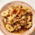 カヘルさん's cooksnap of when they made ちくわぶと油揚げの韓国煮もの.