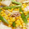 SHIHOXX's cooksnap of when they made アスパラとホタテの彩りバター炒め.