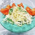 めみたん☆'s cooksnap of when they made もやしとオクラのマヨポン酢和え。副菜に。.
