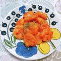 サンディサンディ's cooksnap of when they made ✤海老とエリンギのオーロラ炒め✤.