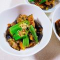 みぽぽ37's cooksnap of when they made 茄子とオクラの生姜煮.