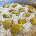 らら涼子's cooksnap of when they made 蒸し器で…栗おこわ.