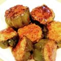 ネオっ子's cooksnap of when they made 簡単！ピーマンの肉詰め.