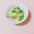 まあまま☆0403's cooksnap of when they made キャベツときゅうりの簡単浅漬け.