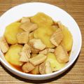 タワ師's cooksnap of when they made 新じゃがとイカの含め煮.