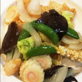 horseland's cooksnap of when they made アルファ化米で作るおこげの中華あんかけ.
