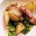 マーたん's cooksnap of when they made じゃがいもとソーセージのカレーソテー.