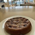 Rikappu's cooksnap of when they made HMで甘くないチョコ バナナケーキ炊飯器.