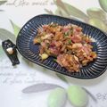 みかかめ's cooksnap of when they made いなだ(鰤)の味噌たたき♪季節の薬味で！.
