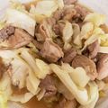 Tocchan128's cooksnap of when they made 春キャベツと鶏ももの塩レモン炒め.