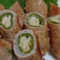 ハーゲンハート's cooksnap of when they made 簡単！ピーマンの肉巻き　お弁当にも☆.