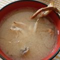 クックV61B91☆'s cooksnap of when they made 蟹の味噌汁.