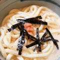 ころんぴ's cooksnap of when they made 明太カルボうどん.