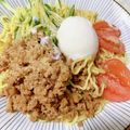 ふちぽん☆'s cooksnap of when they made とろ～り温泉卵❤冷やし担々麺♪.