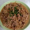 MUJIRUSI☆'s cooksnap of when they made 簡単！旨い！豚こまもやしのガリバタ味噌♪.