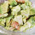 赤いスイートピー's cooksnap of when they made 海老とアボカドのバジルマヨネーズ和え.