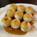 ねぼすけ八兵衛's cooksnap of when they made お月見に♡簡単米粉のみたらし団子.