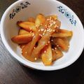 みゆ☆ちゃん's cooksnap of when they made ★こんにゃくとごぼうの甘辛煮★.