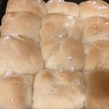 クックS5N2AF☆'s cooksnap of when they made 牛乳たっぷり しっとり練乳ちぎりパン.