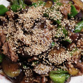 yukiyuma's cooksnap of when they made 牛肉とナスのオイスターソース炒め.