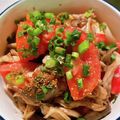 MOMOママ✩'s cooksnap of when they made シンプルに♪トマトと舞茸の醤油蒸し.