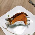 くーちゃんとママ's cooksnap of when they made ハロウィンに★手乗りスイートパンプキン♪.