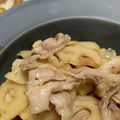 クックAGFI4X☆'s cooksnap of when they made 【常備菜】豚バラとれんこんのきんぴら.